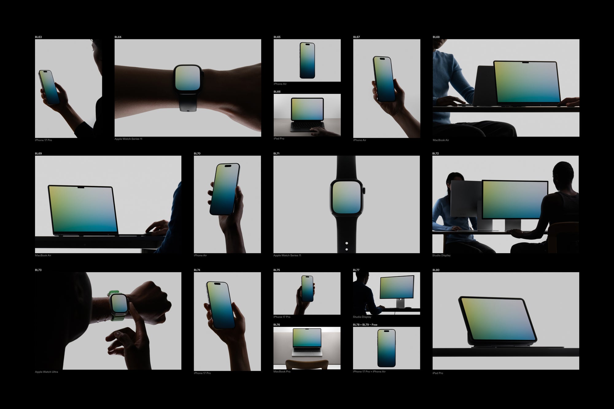 Devices (153 Mockups + 14 Video)