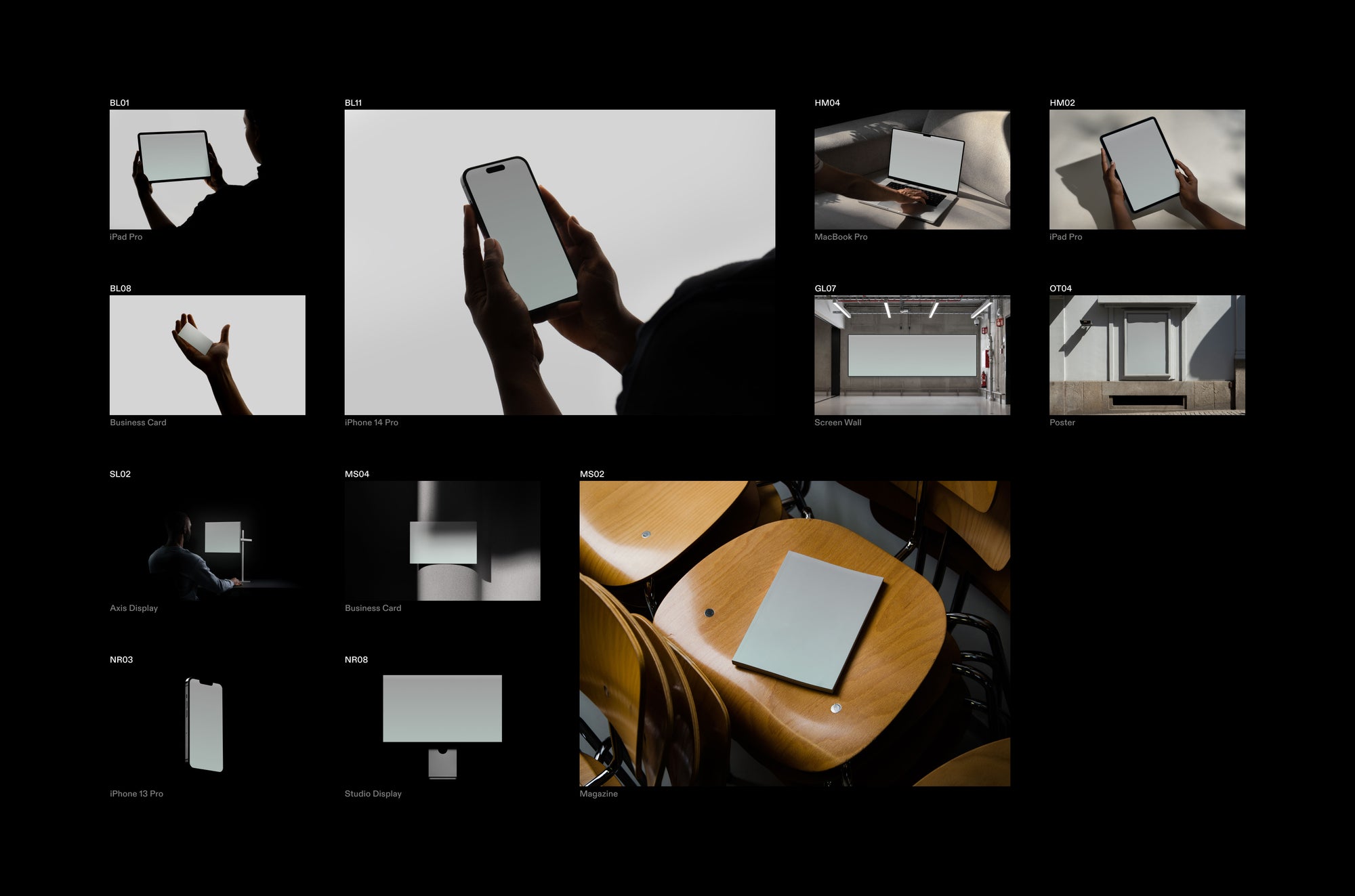 Essentials (12 Mockups)