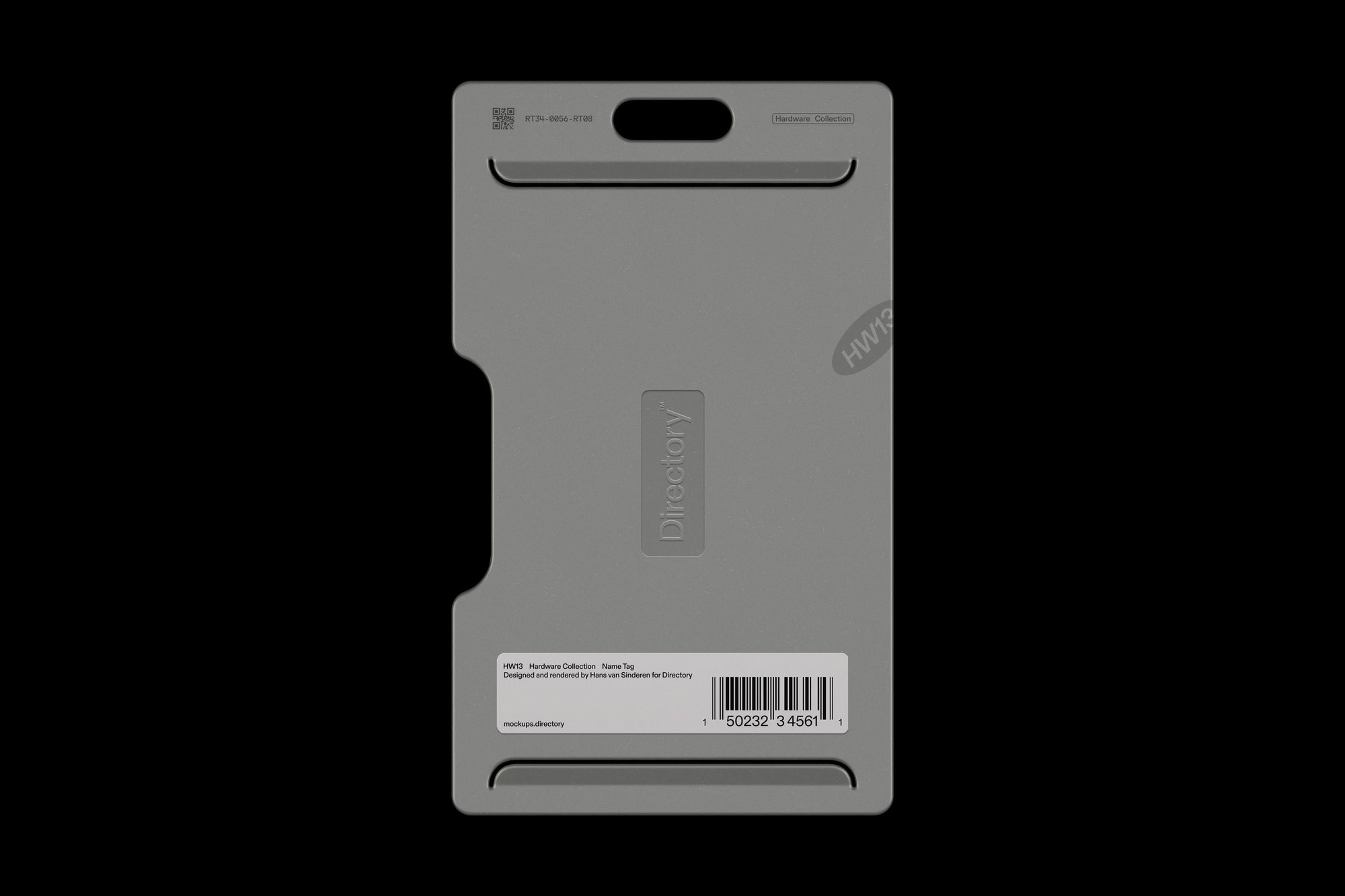 HW13 — Name Tag + Device