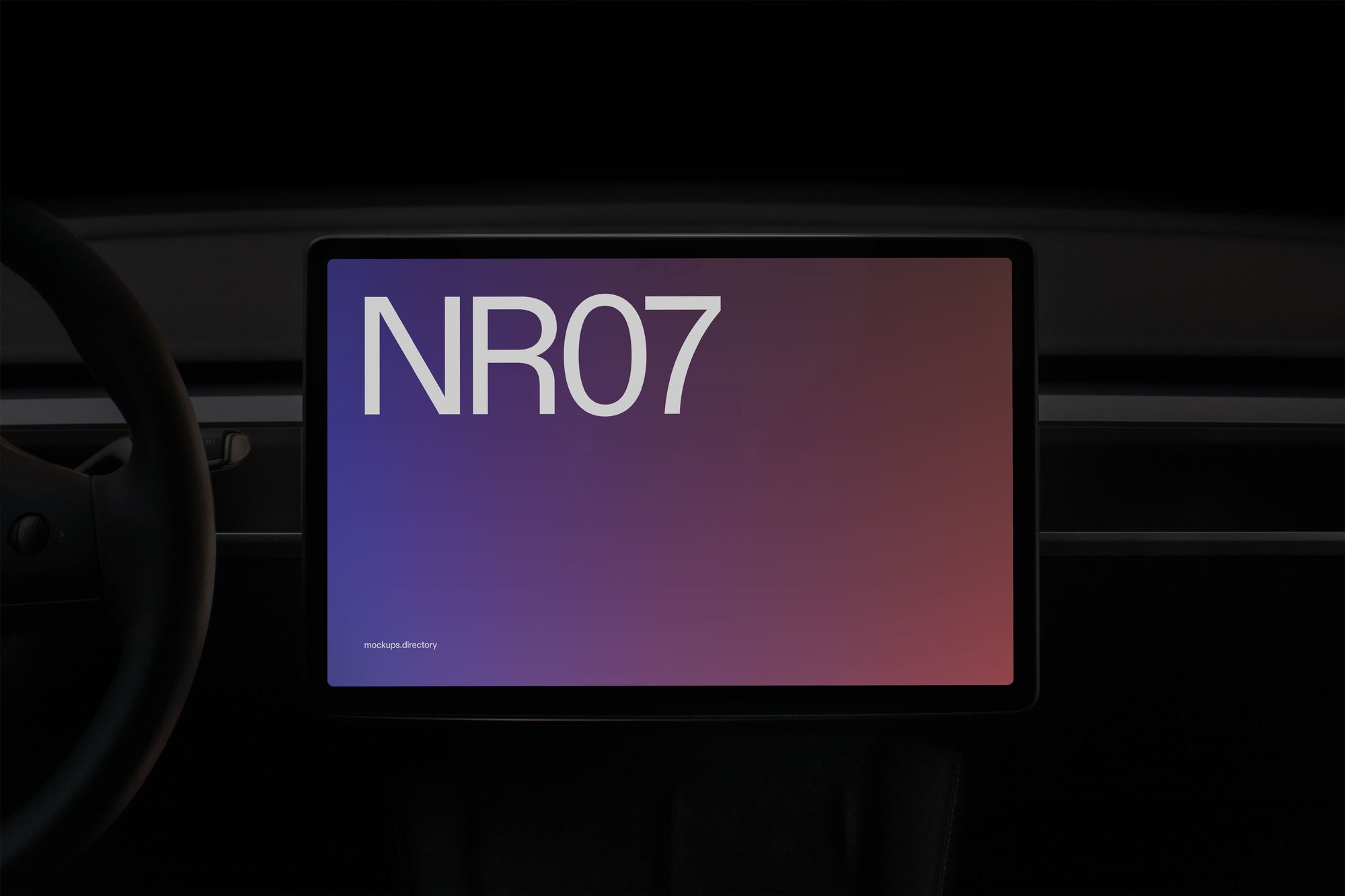 NR07 — Tesla Touchscreen